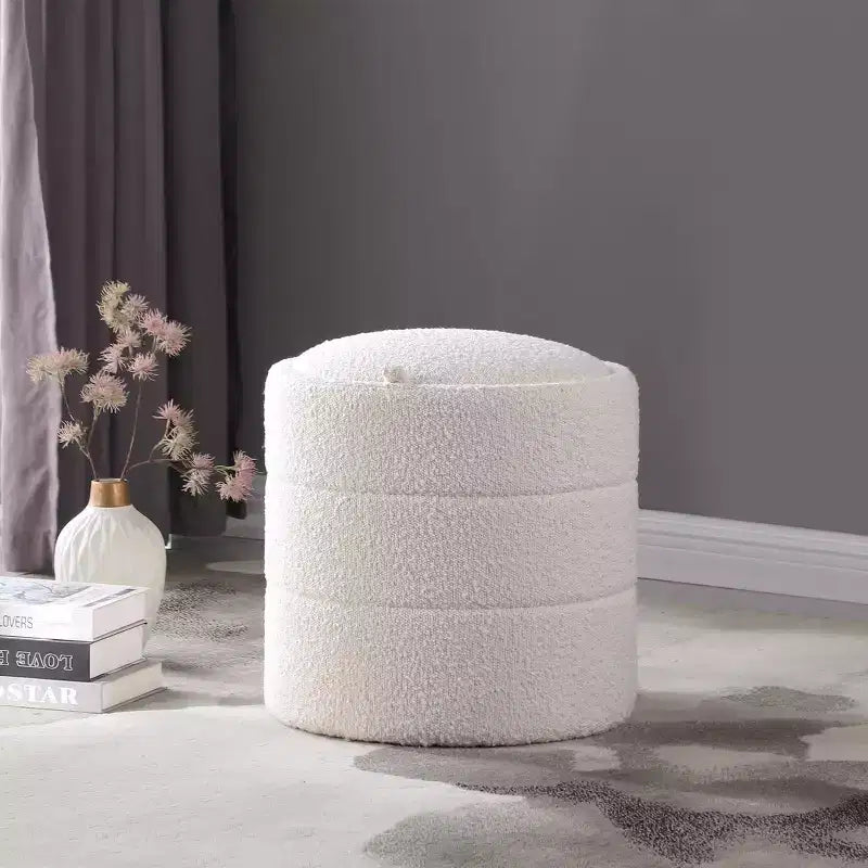 Pouf rotondo contenitore - HomePop