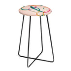ThirtyOne Illustrations Love and Aberration Counter Height Barstool - Deny Designs