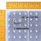 Kit Organizer da Parete per Pegboard Azar Displays 70 Pezzi