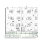 Kit Organizer da Parete per Pegboard Azar Displays 70 Pezzi