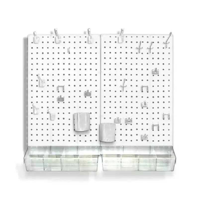 Kit Organizer da Parete per Pegboard Azar Displays 70 Pezzi