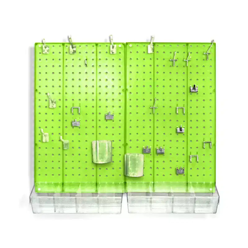 Kit Organizer da Parete per Pegboard Azar Displays 70 Pezzi