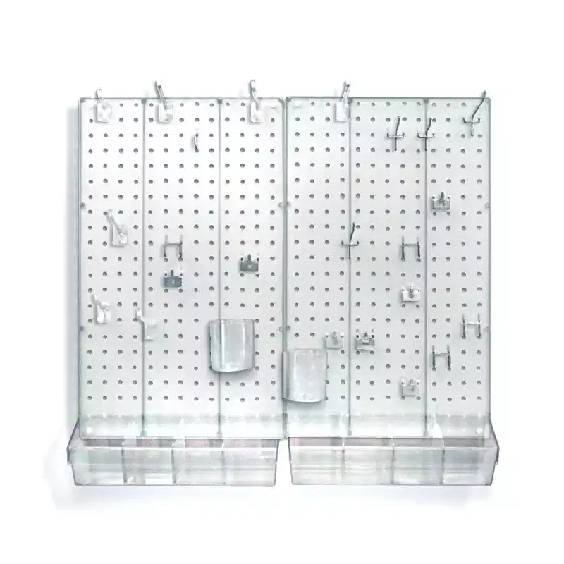 Kit Organizer da Parete per Pegboard Azar Displays 70 Pezzi