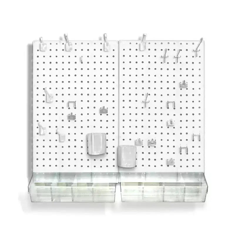 Kit Organizer da Parete per Pegboard Azar Displays 70 Pezzi