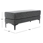 Panca rettangolare Roena - 48 x 18 x 18 - 48Lx18Px18A