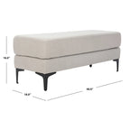Panca rettangolare Roena - 48 x 18 x 18 - 48Lx18Px18A