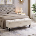 Panca da letto con contenitore 59
