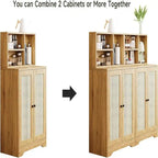 Credenza accentata a 2 ante - 15P x 27,56L x 47,24A