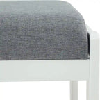 Panca scarpiera in legno - 34P x 83,5L x 40A cm