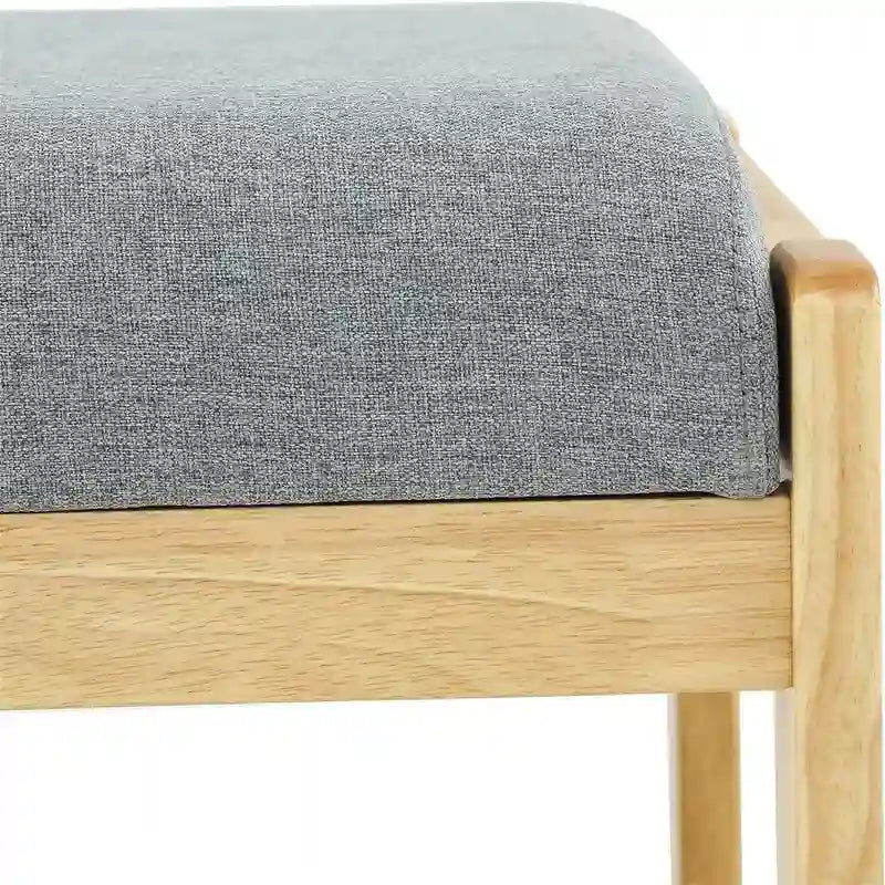 Panca scarpiera in legno - 34P x 83,5L x 40A cm