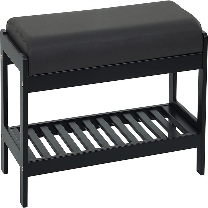 Panca scarpiera in legno - 34P x 83,5L x 40A cm