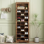 Consolle con 30 scomparti per scarpe, design elegante