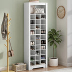 Consolle con 30 scomparti per scarpe, design elegante