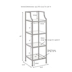Aimee Short Etagere - 12,5L x 12,5P x 40A