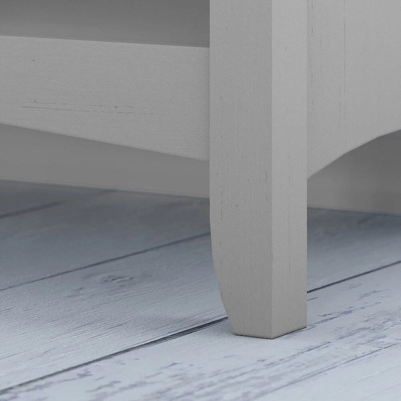 Salinas Hall Tree con panca portaoggetti in grigio Cape Cod - 31.73L x 15.75P x 68.12A