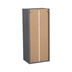Pensile 12 x 36 a un'anta grigio - 12 x 36 x 12