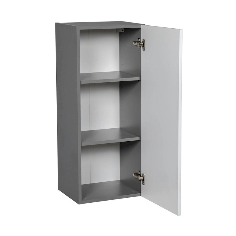 Pensile 12 x 36 a un'anta grigio - 12 x 36 x 12
