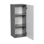 Pensile 12 x 36 a un'anta grigio - 12 x 36 x 12