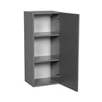 Pensile 12 x 36 a un'anta grigio - 12 x 36 x 12