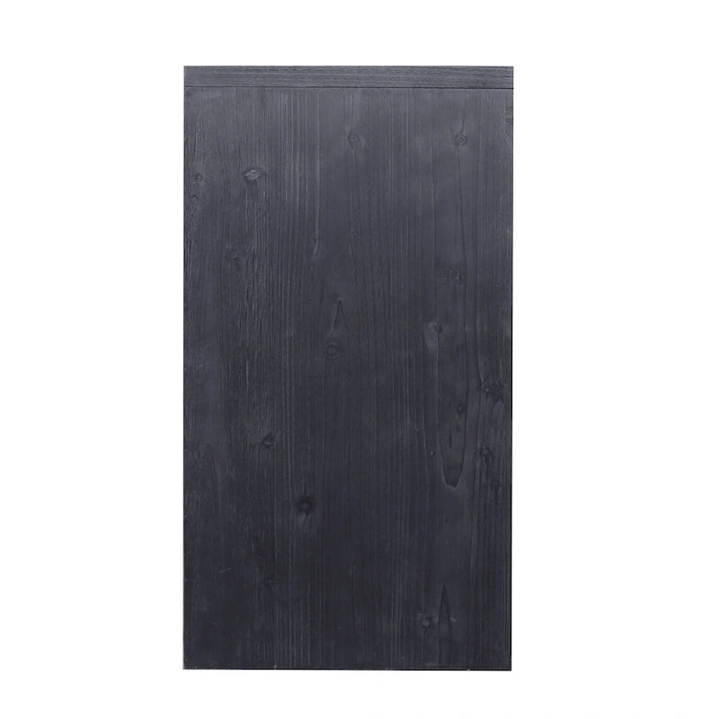 Mobiletto d'accento in stile rustico a 4 ante, mobile credenza in legno, buffet, server, mobile contenitore