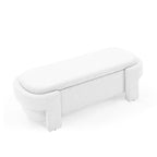 Panca Imbottita con Ampio Spazio ContenitorePouf Contenitore Moderni, per il Soggiorno, l'Ingresso e la Camera da Letto