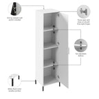 Mobiletto contenitore stretto Essence con anta