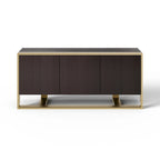 Credenza Modern Fauna Wenge e Ottone