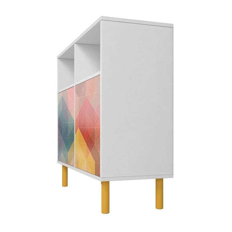 Madia Manhattan Comfort Mid-Century Modern a 6 Ripiani