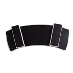 Manhattan Comfort Divano a 3 Posti (112") e 2 Poltrone Accent Chenille Verandah