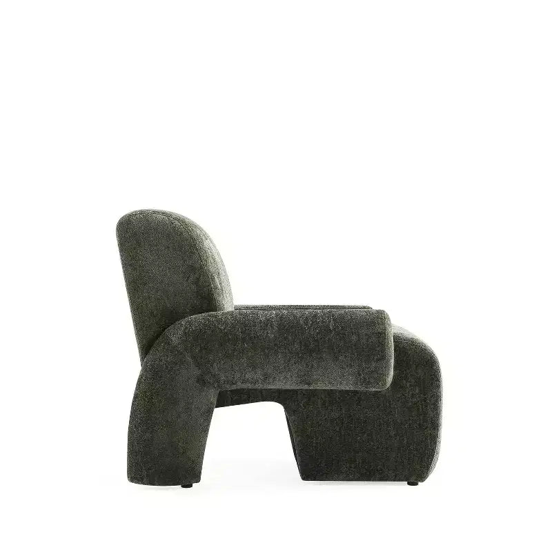 Manhattan Comfort Divano a 3 Posti (112") e 2 Poltrone Accent Chenille Verandah