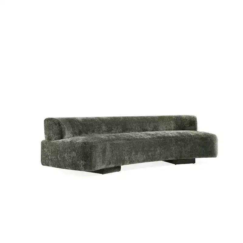 Manhattan Comfort Divano a 3 Posti (112") e 2 Poltrone Accent Chenille Verandah