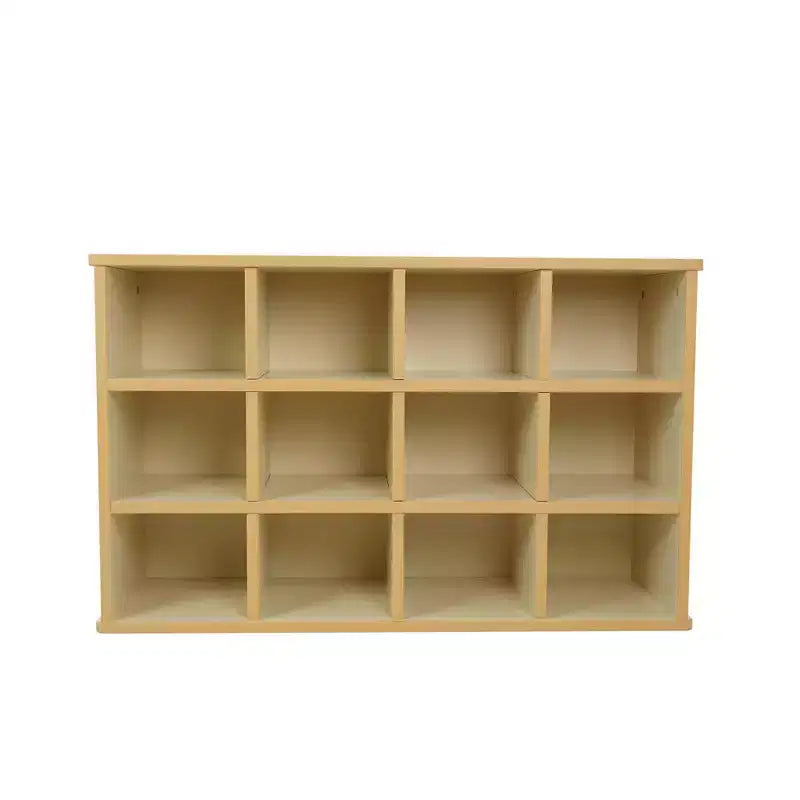 Mobile Contenitore a 24 Scomparti per Bambini Factory Direct Partners, Laminato in Legno di Acero Mandorla