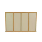 Mobile Contenitore a 24 Scomparti per Bambini Factory Direct Partners, Laminato in Legno di Acero Mandorla